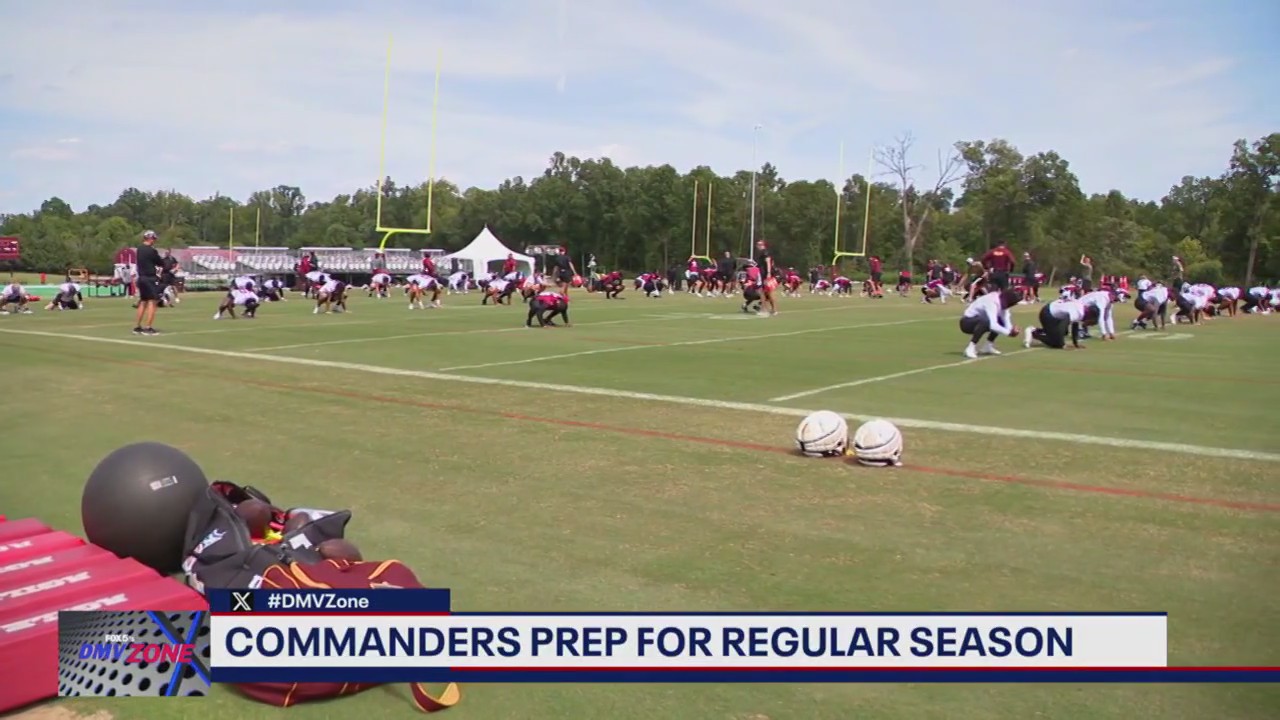 Washington Commanders prep for regular season