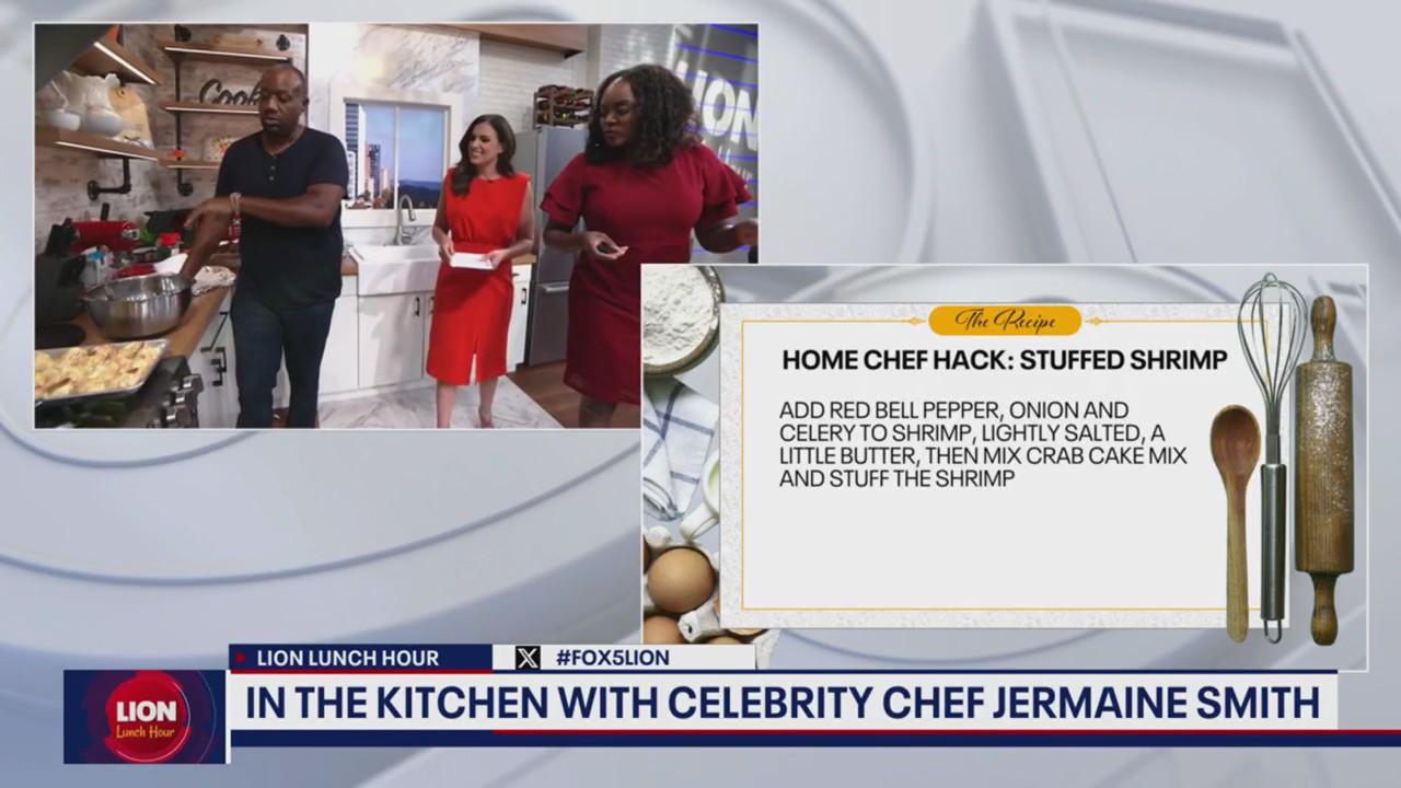 In the kitchen with celebrity Chef Jermaine Smith