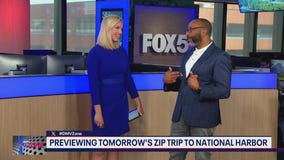 Previewing tomorrow's Zip Trip to National Harbor