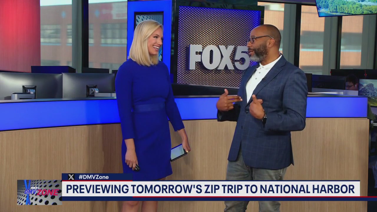 Previewing tomorrow's Zip Trip to National Harbor
