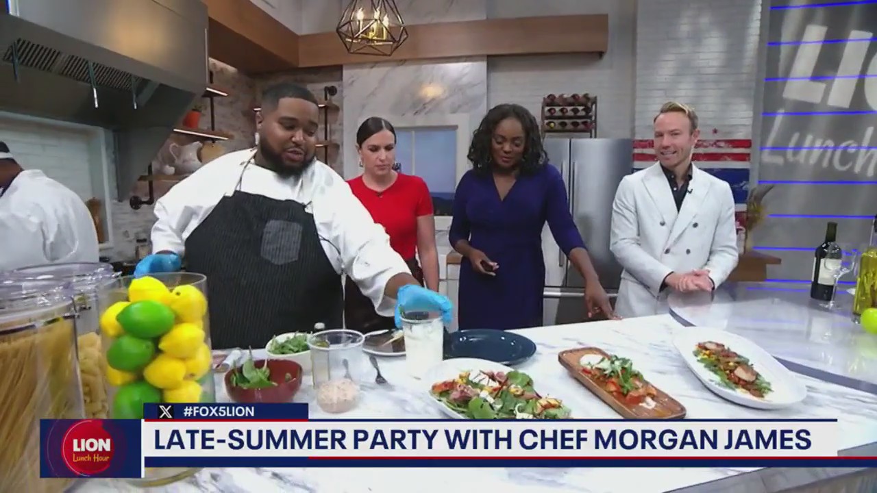 Fried tomatoes and whipped ricotta with Chef Morgan James