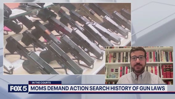 Moms Demand Action search history of gun laws