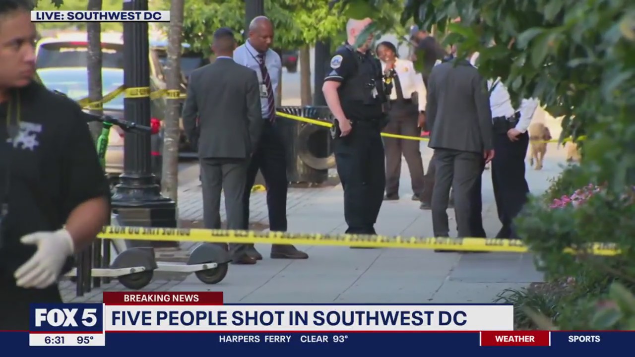 Five people shot in Southwest DC | FOX 5 DC