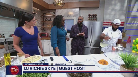 DJ Richie Skye guest hosts LION Lunch Hour