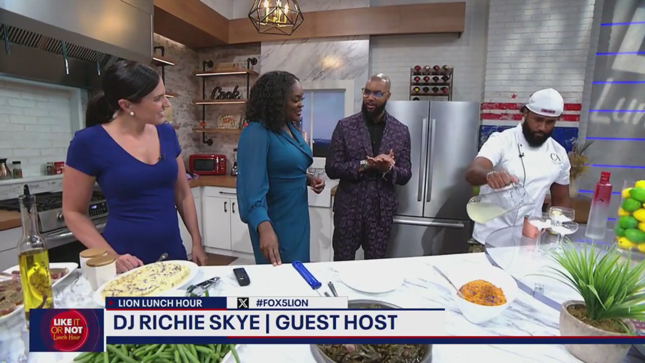 DJ Richie Skye guest hosts LION Lunch Hour