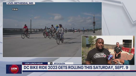 DC Bike Ride 2023 gets rolling this Saturday, Sept. 9