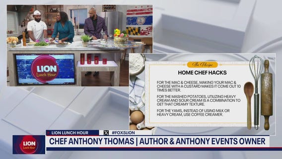 Comfort fall food with Chef Anthony Thomas