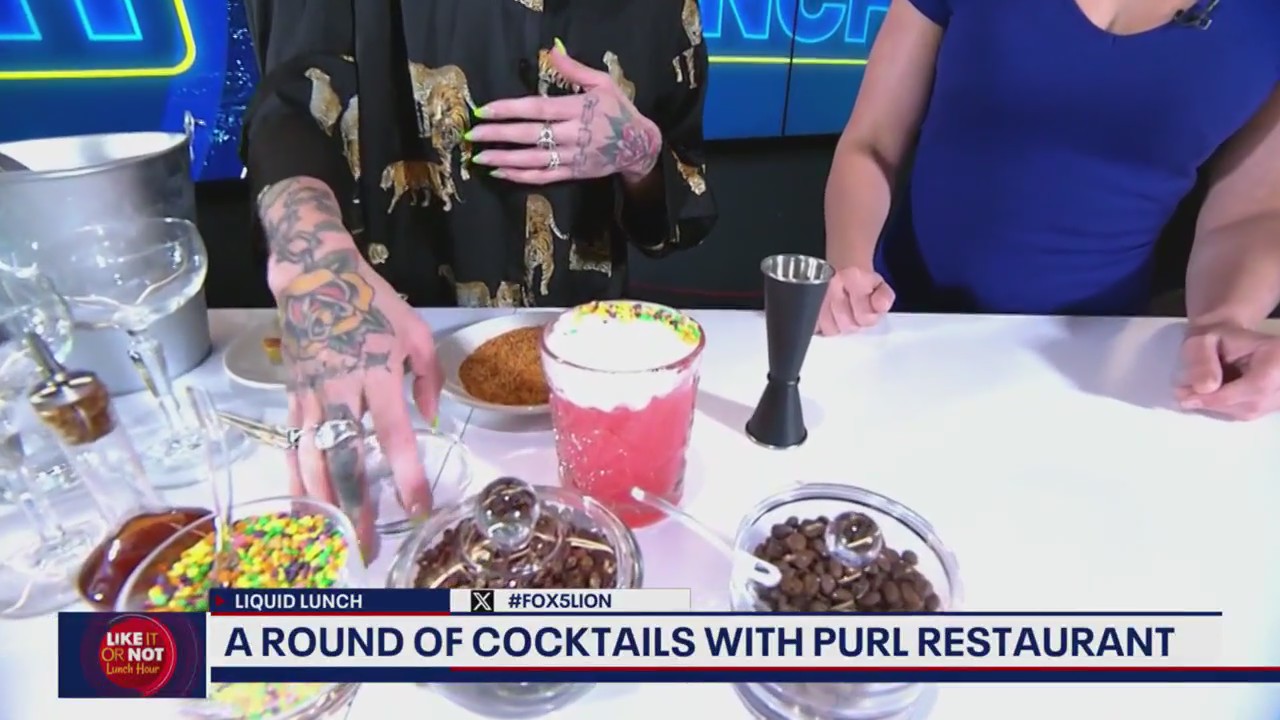 A round of cocktails with Purl Restaurant