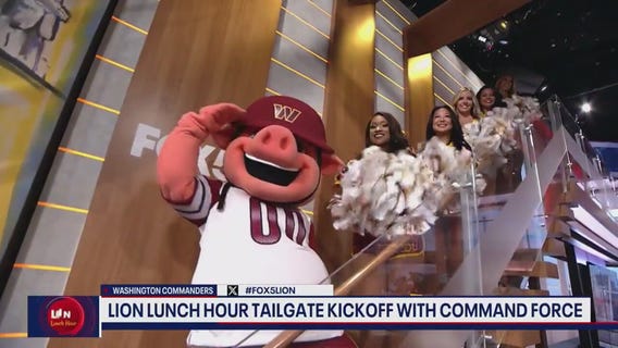 Countdown to the Commanders gameday kickoff