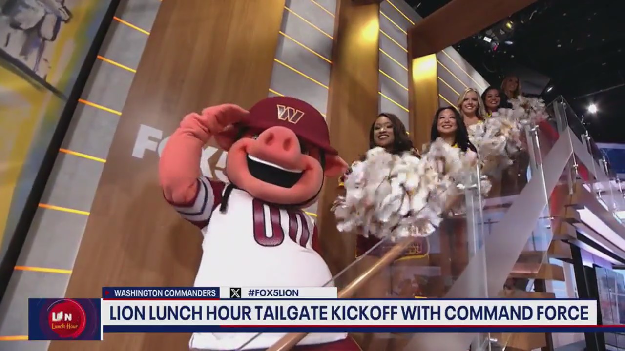 Countdown to the Commanders gameday kickoff