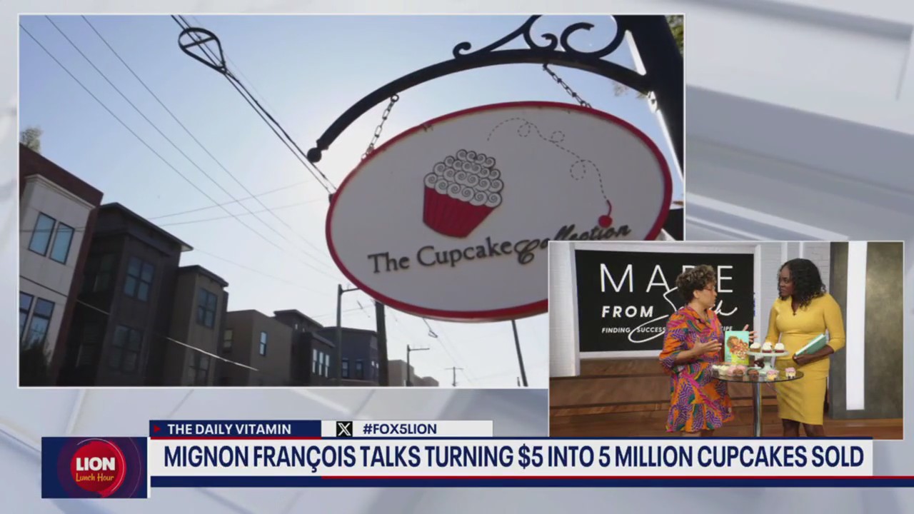 Mignon Fran?ois talks turning $5 into $5 million sold cupcakes
