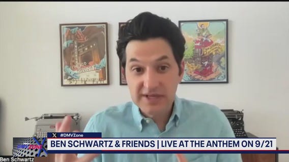 Ben Schwartz in DC for comedy show