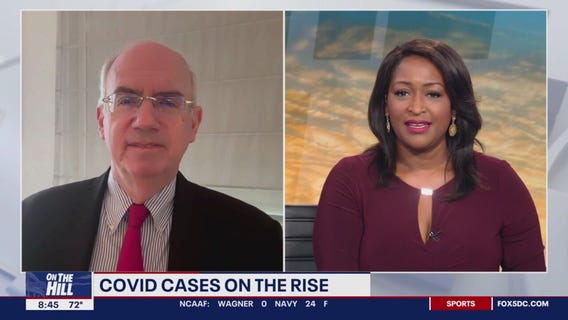 COVID cases on the rise across the DMV