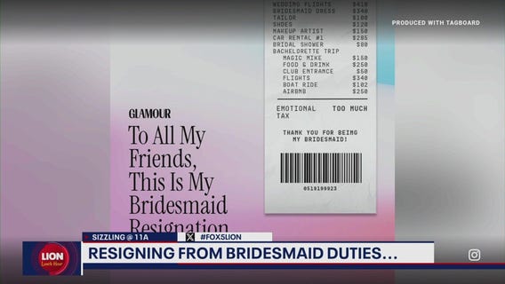 Sizzling @ 11a: bridesmaid resignations