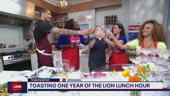 Toasting to one year of the LION Lunch Hour