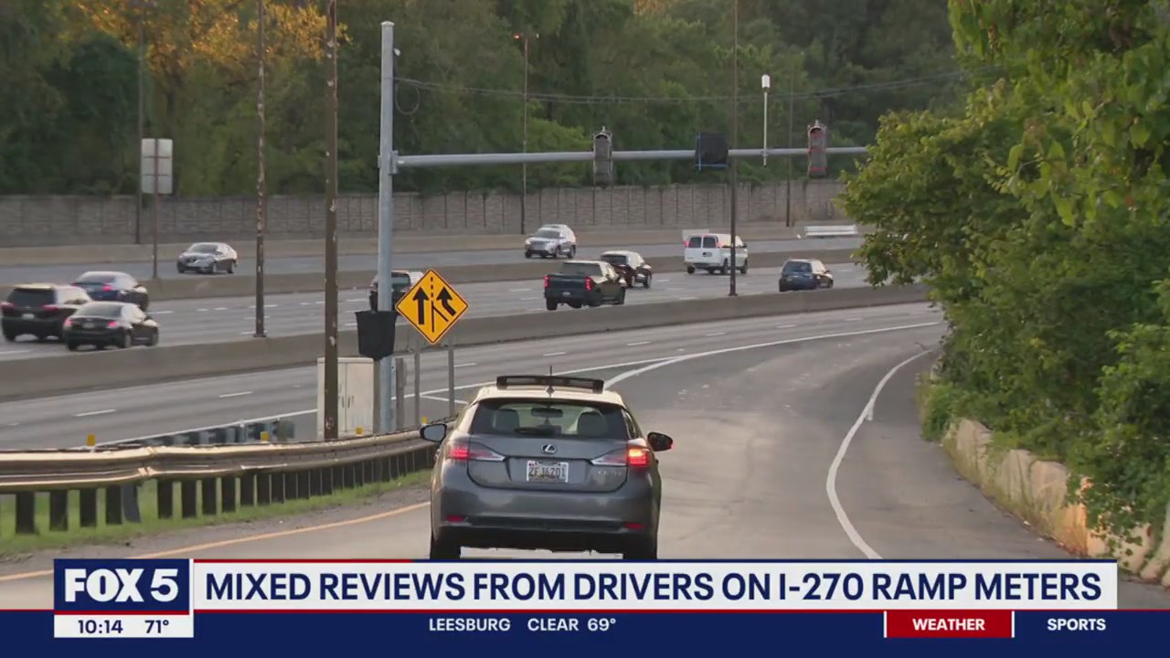 Mixed reviews from drivers on I-270 ramp meters | FOX 5 DC