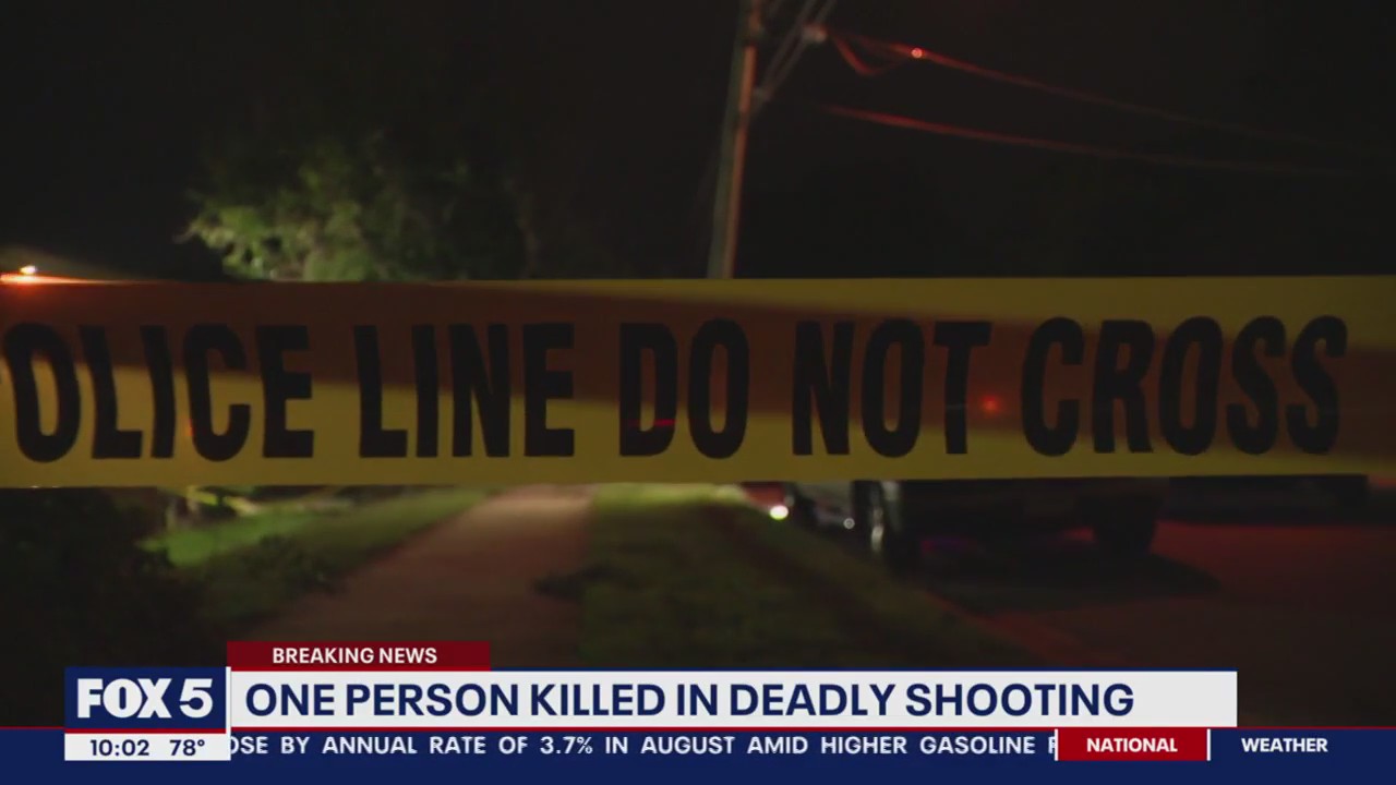 1 person killed in deadly shooting in Hyattsville | FOX 5 DC