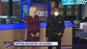 Uptick in COVID-19 cases