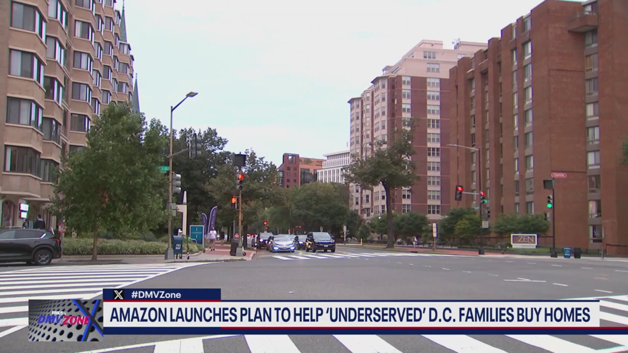 Amazon launches plan to help 'underserved' DC families buy homes