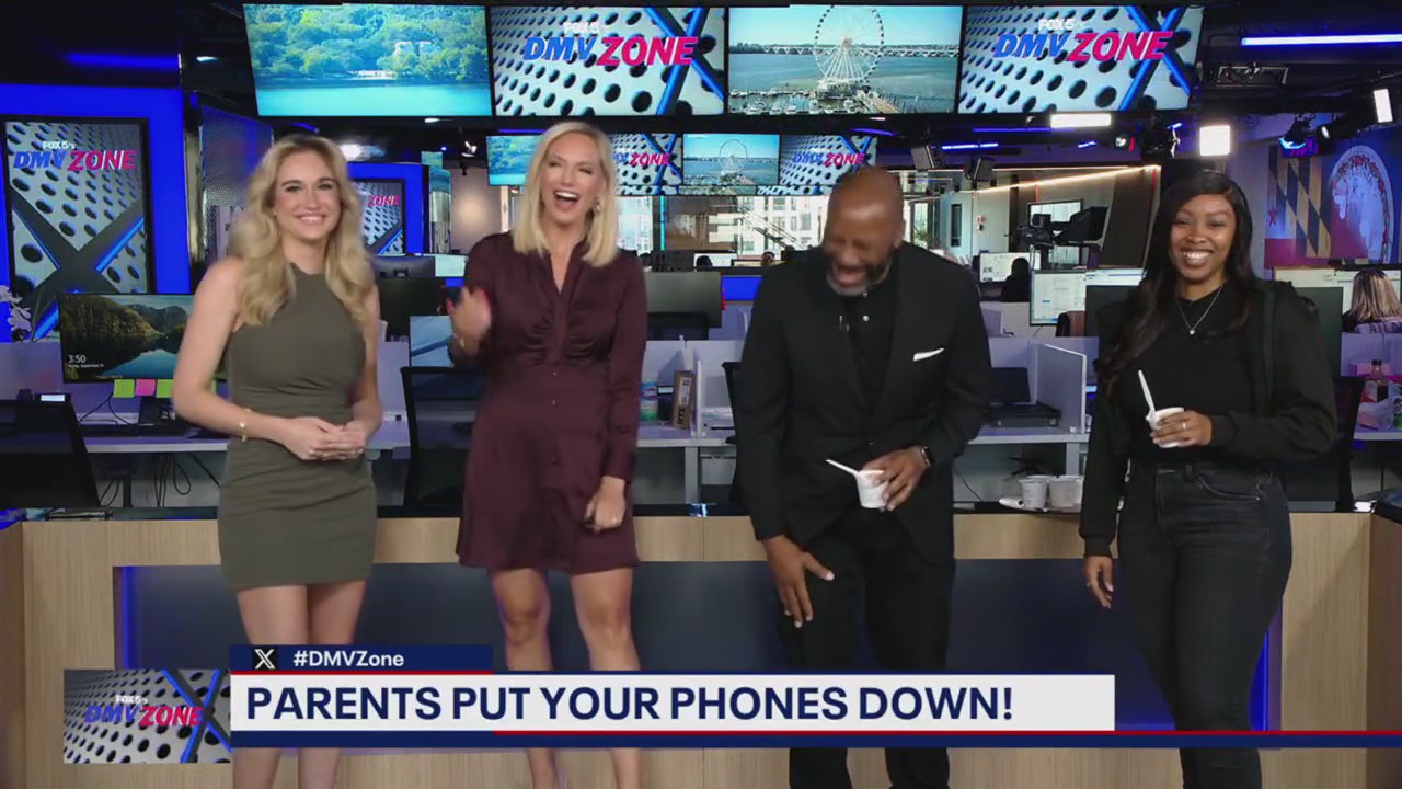 Should parents put their phones down more often?