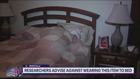 Researchers advise against wearing socks to bed