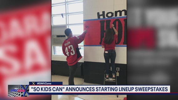 "So Kids Can" announce starting lineup sweepstakes