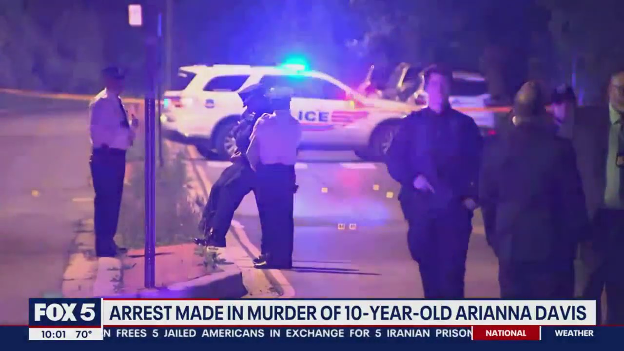 Arrest made in murder of 10-year-old Arianna Davis | FOX 5 DC