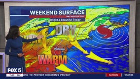 FOX 5 Weather forecast for Saturday, September 16
