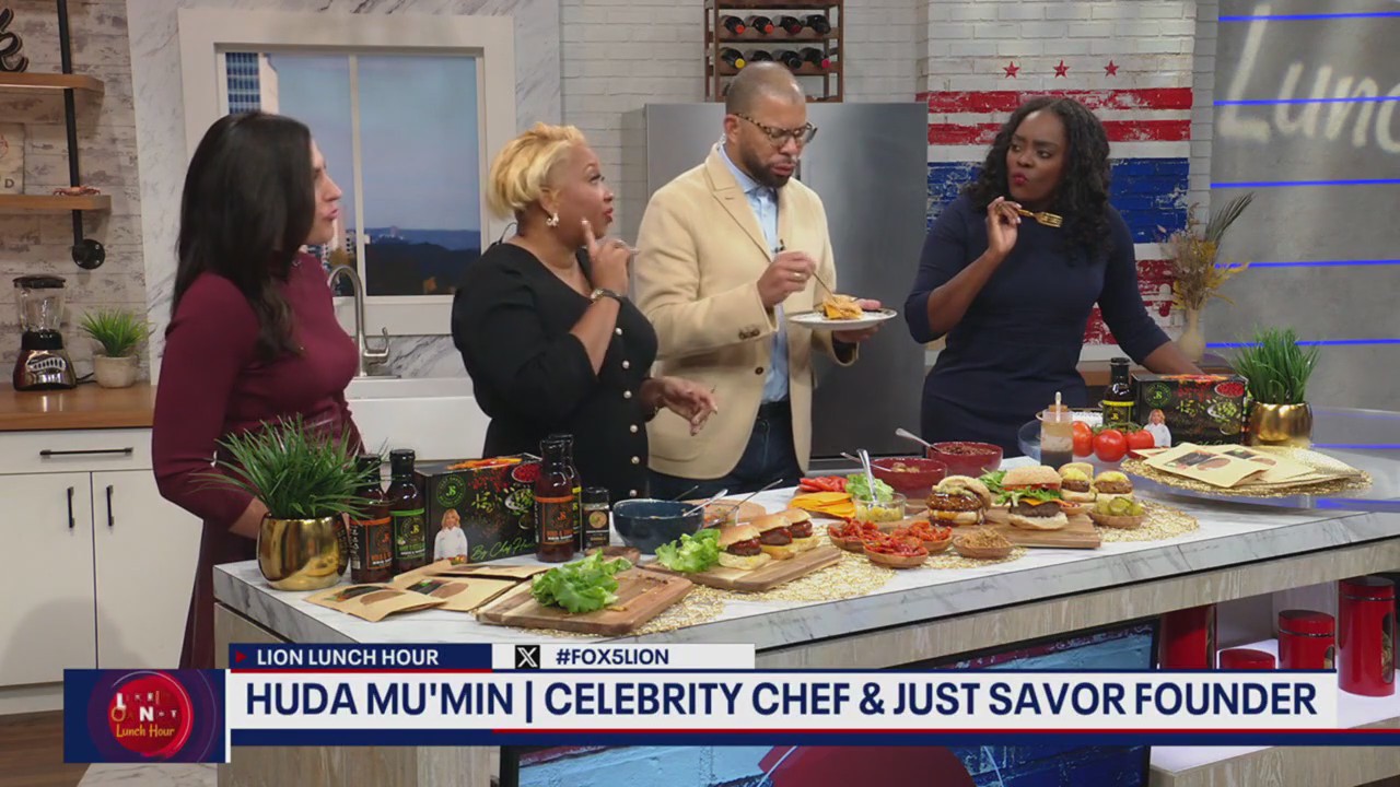 National Cheeseburger Day with Chef Huda