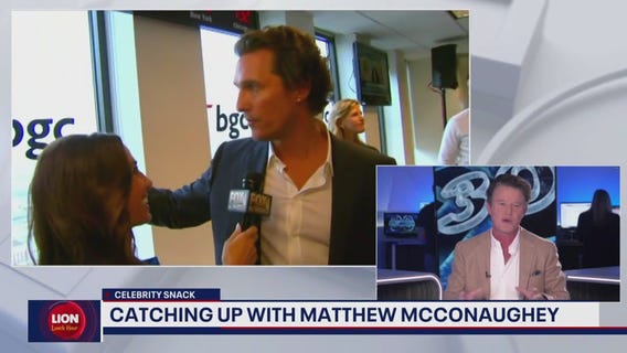 Catching up with Matthew McConaughey