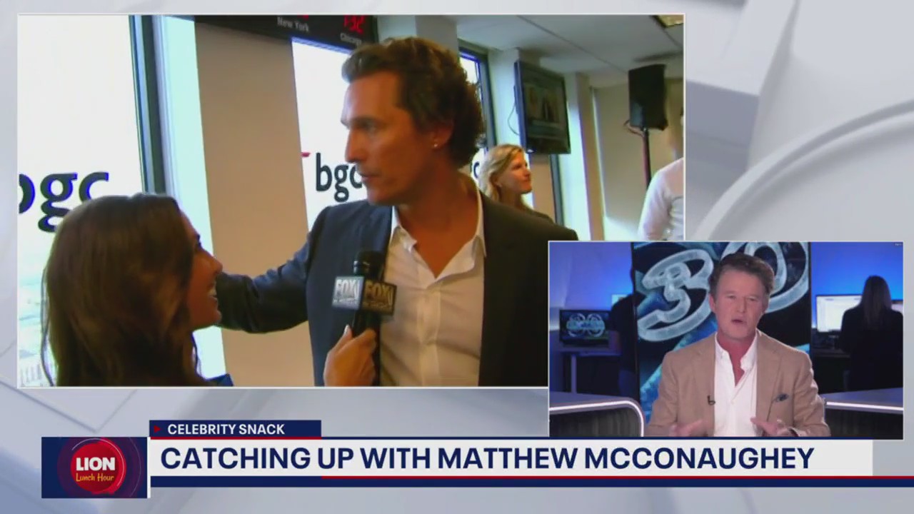 Catching up with Matthew McConaughey