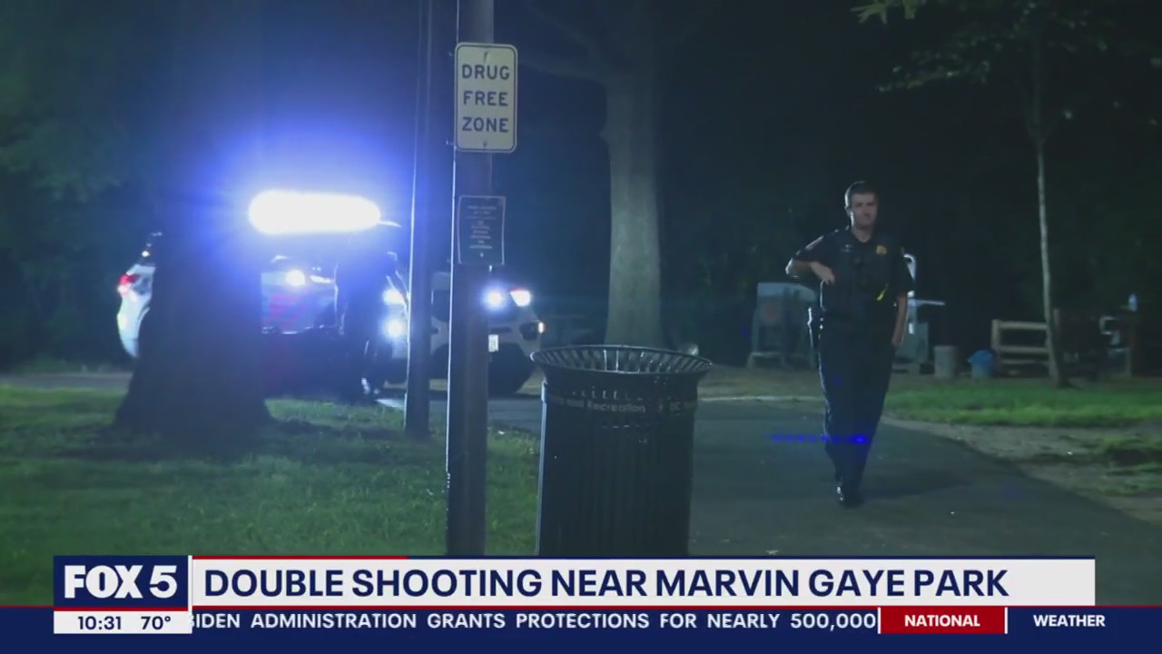 Double shooting near Marvin Gaye Park under investigation | FOX 5 DC
