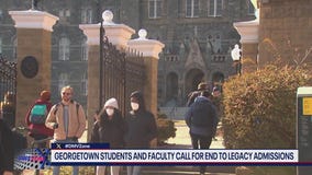 Georgetown University students and faculty call for an end to legacy admissions