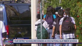 Four District schools recognized as 2023 National Blue Ribbon Schools