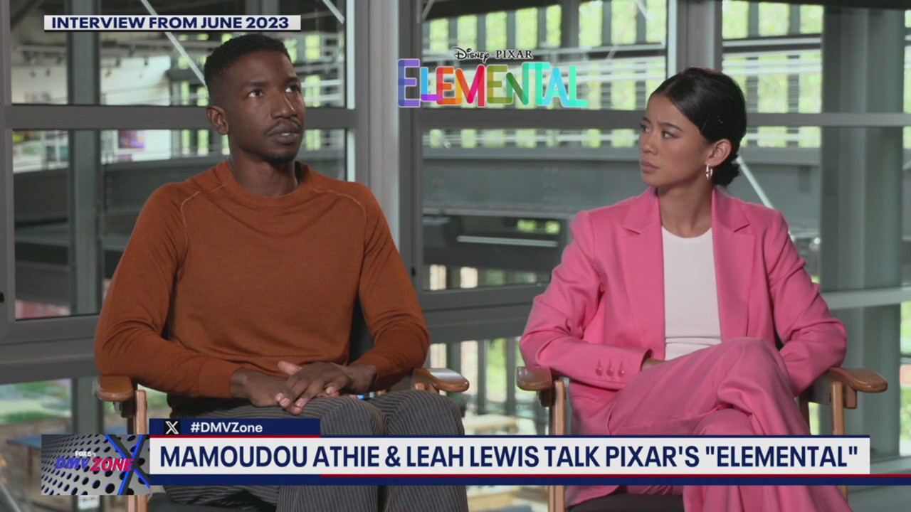 Mamoudou Athie and Leah Lewis talk Pixar's "Elemental"