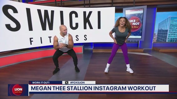 Megan Thee Stallion Instagram workout