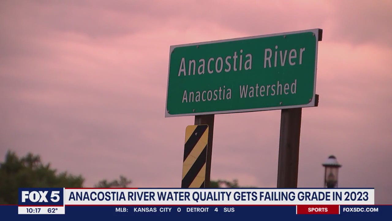 Anacostia River Water quality gets failing grade for 2023 | FOX 5 DC