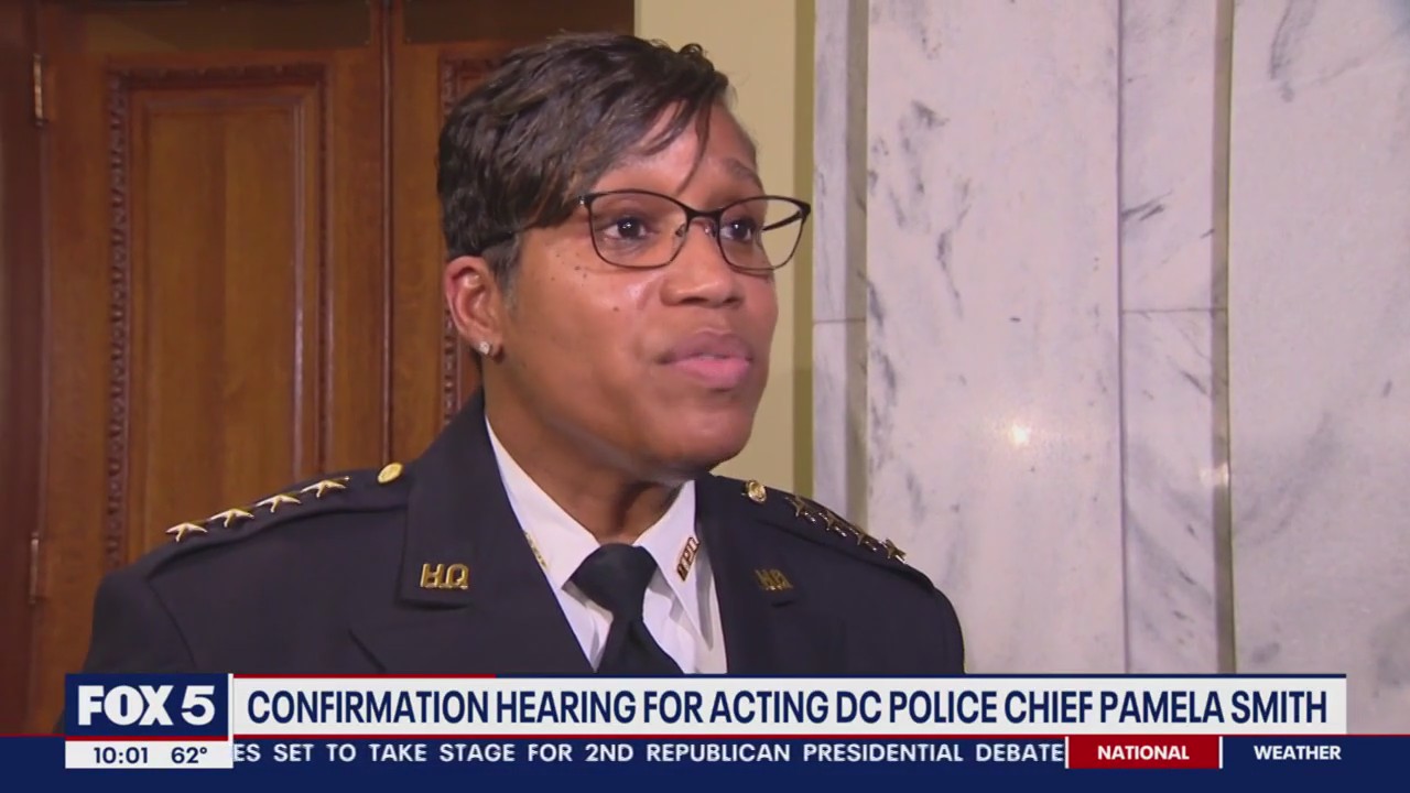 Confirmation hearing for Acting DC Police Chief Pamela Smith | FOX 5 DC