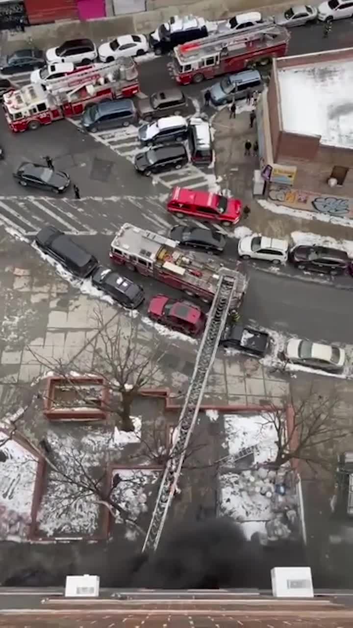 VIDEO: Residents evacuate building during fire | FOX 5 New York