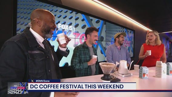 Lost Sock Roasters brews some drinks for National Coffee Day!