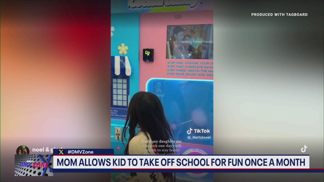 Mom lets child take time off school for fun