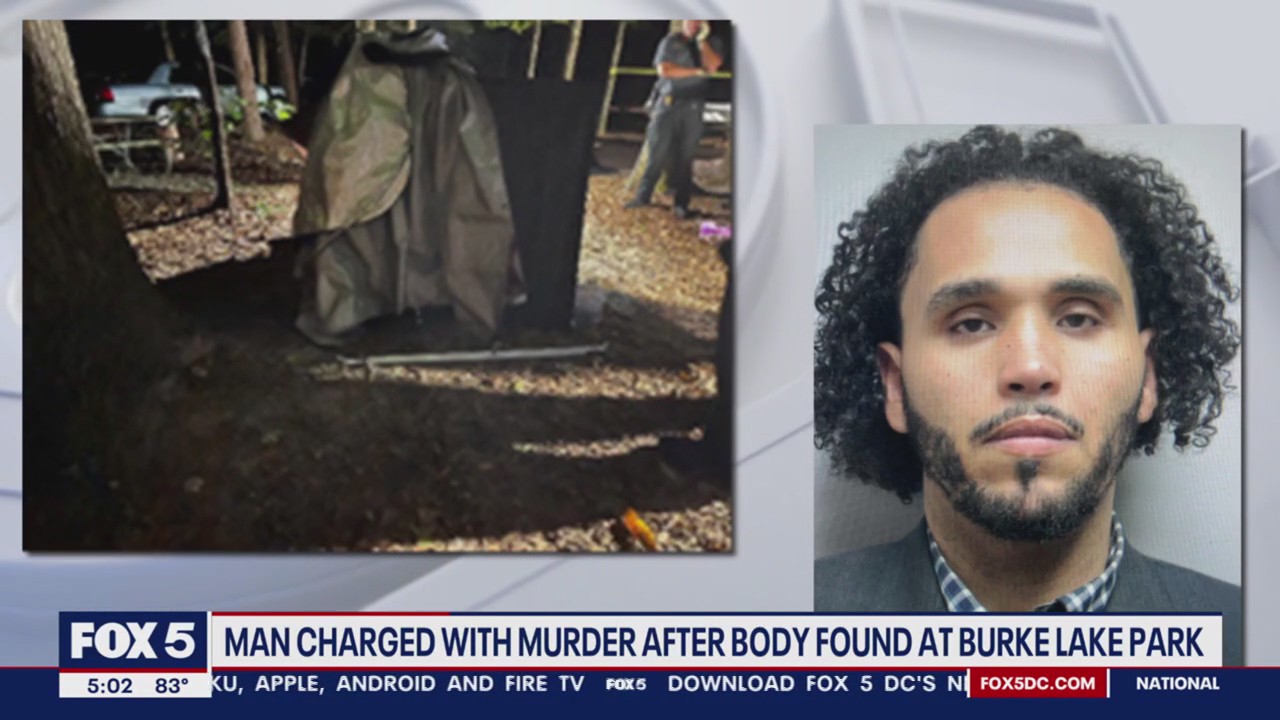 Man charged with murder after body found at Burke Lake Park | FOX 5 DC