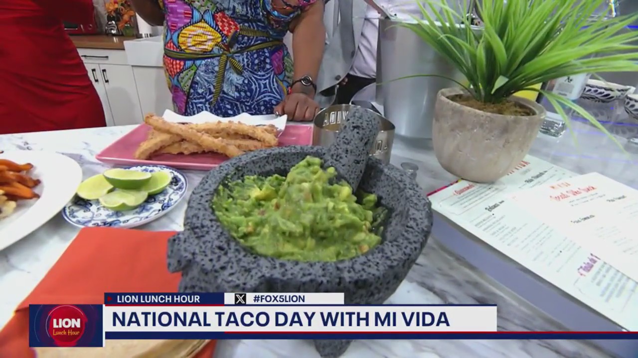 Mi Vida makes tacos and vegetarian empanadas!