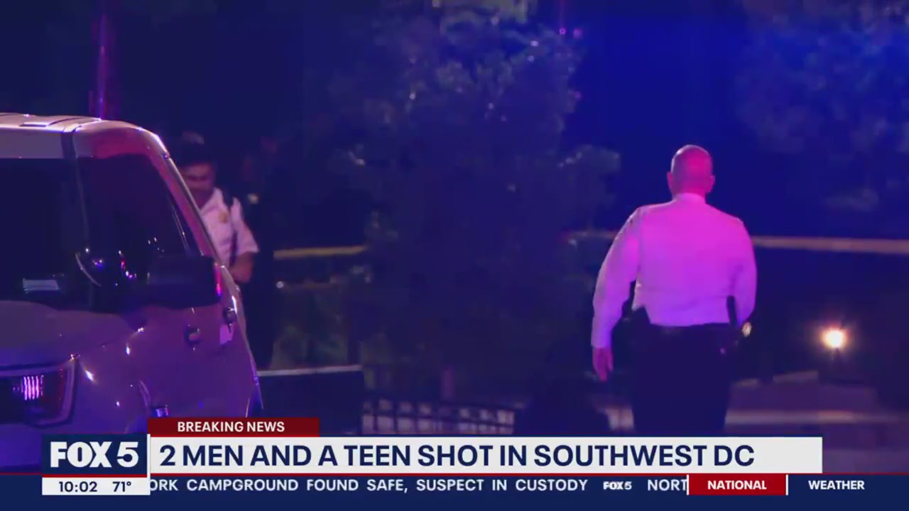 2 men, teen shot in Southwest near The Point DC | FOX 5 DC