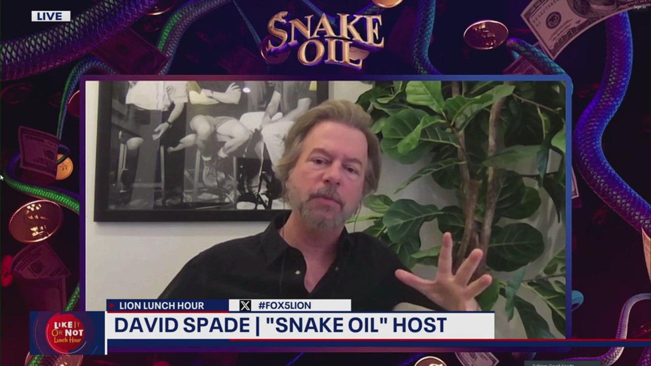 David Spade talks new reality series "Snake Oil"
