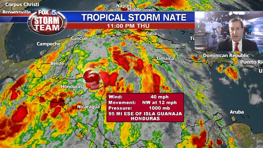 Tropical Storm Nate Thursday Night update | FOX 5 Atlanta