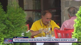 Tipped minimum wage increase proposed in Prince George's County