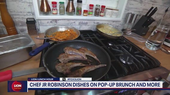 Chef JR Robinson is cooking up some crab soup and more for brunch!
