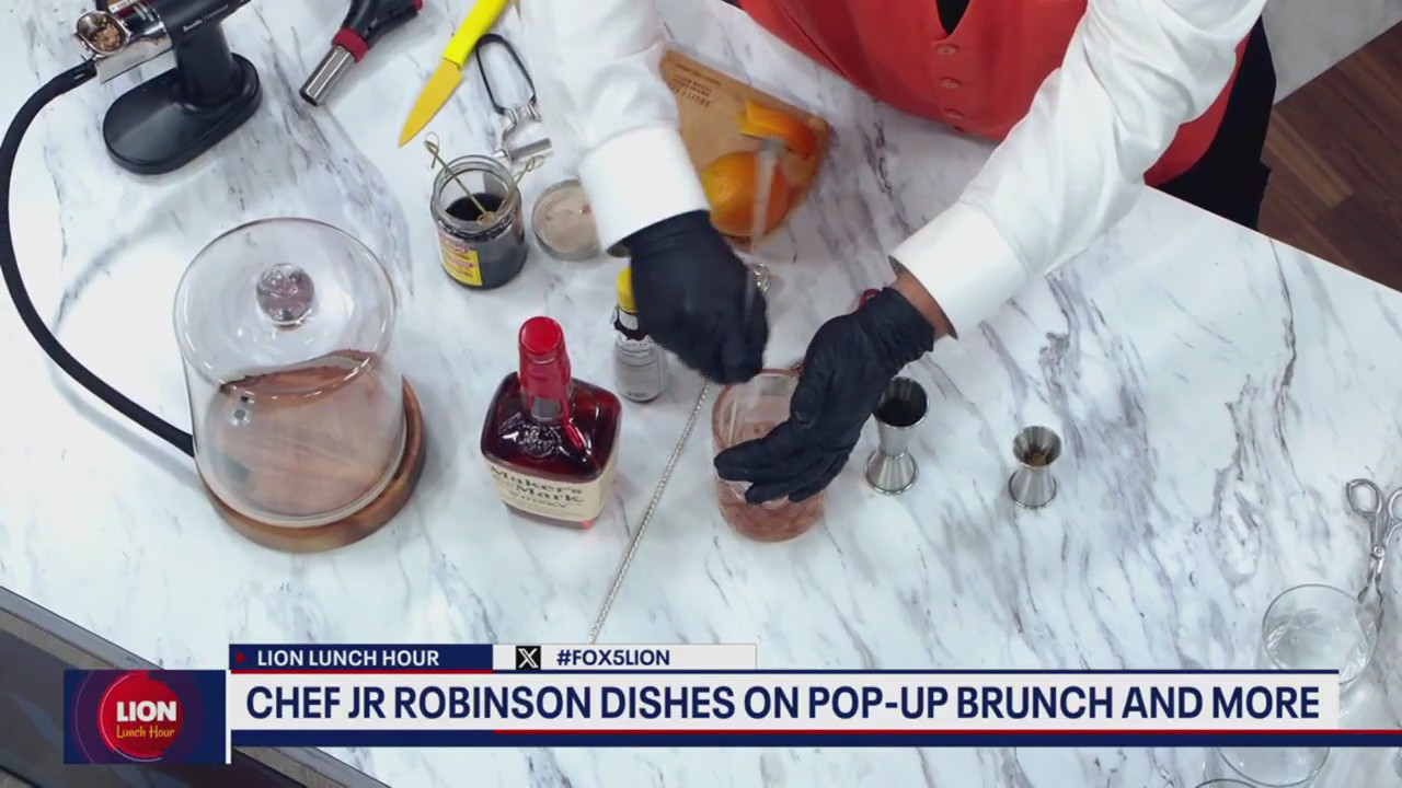 Chef JR Robinson is in house to make a pop-up brunch!