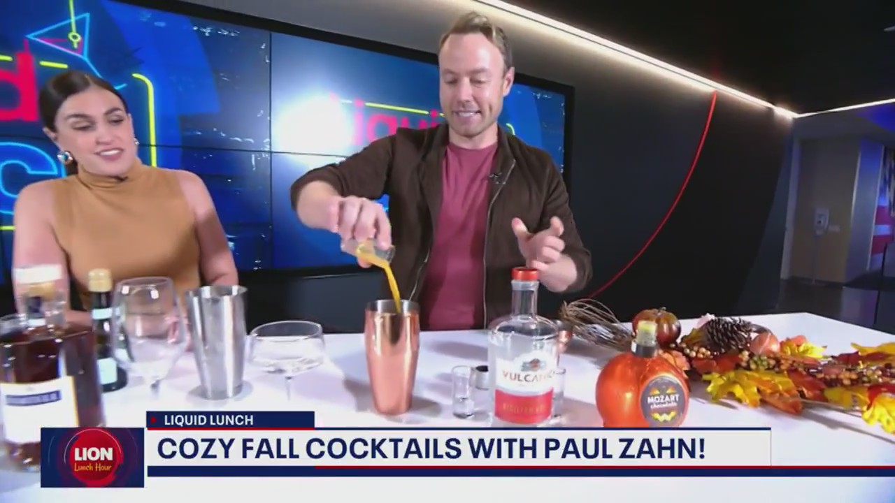 Cozy fall cocktails with Paul Zahn